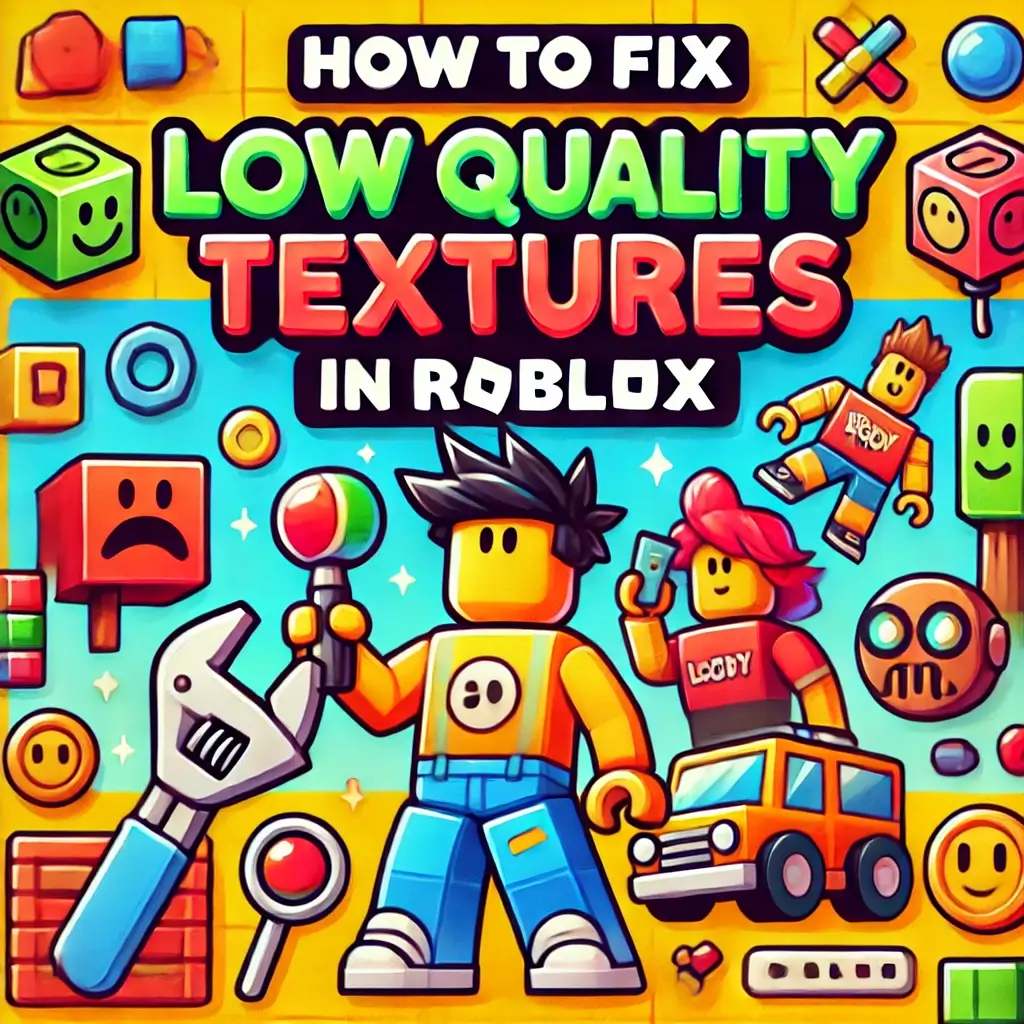 How to Fix Low Quality Textures in Roblox 1 How to Fix Low Quality Textures in Roblox
